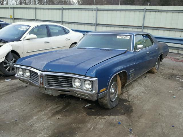 466390Y173996 - 1970 BUICK WILDCAT BLUE photo 2