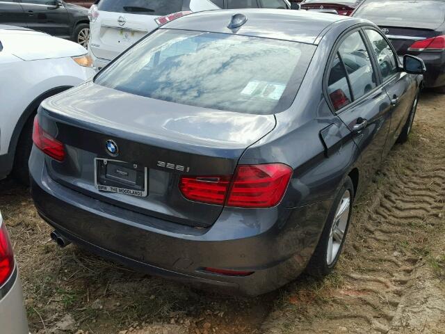 WBA3A5C53FP604959 - 2015 BMW 328 I GRAY photo 4