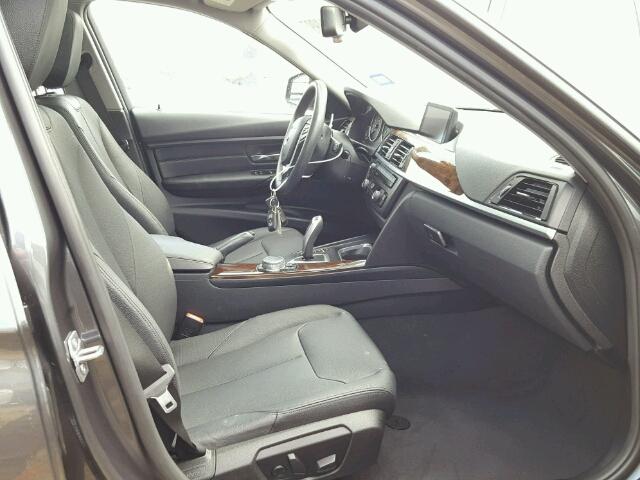 WBA3A5C53FP604959 - 2015 BMW 328 I GRAY photo 5