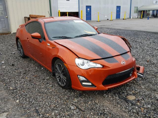 JF1ZNAA12D2724004 - 2013 TOYOTA SCION FR-S ORANGE photo 1