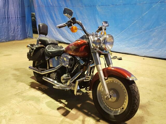 1HD1BML16WY012172 - 1998 HARLEY-DAVIDSON FLSTF RED photo 1