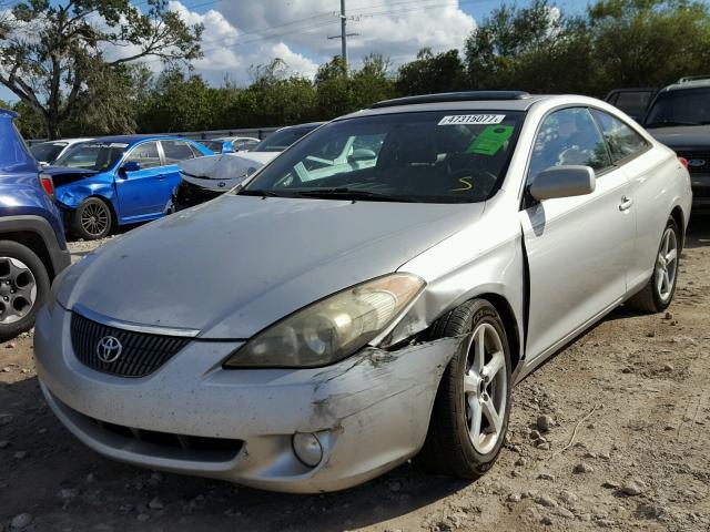 4T1CA30P16U074713 - 2006 TOYOTA CAMRY SOLA SILVER photo 2