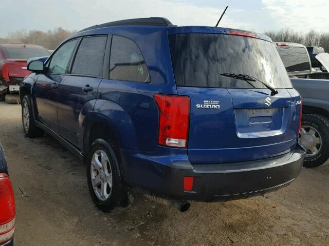 2S3DB217886123455 - 2008 SUZUKI XL7 BLUE photo 3