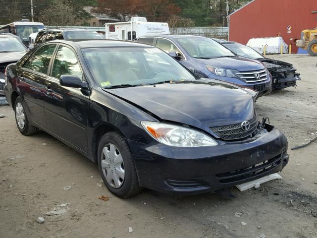 4T1BE32K43U257620 - 2003 TOYOTA CAMRY LE BLACK photo 1