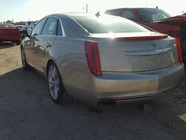 2G61V5S82E9160614 - 2014 CADILLAC XTS VSPORT GOLD photo 3