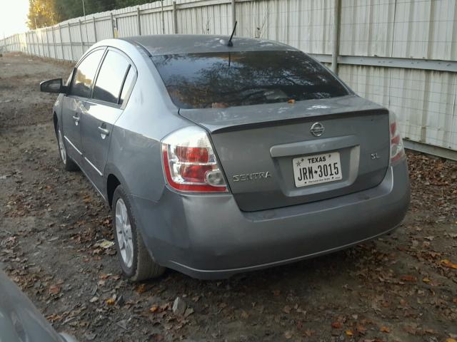 3N1AB61E38L640796 - 2008 NISSAN SENTRA 2.0 GRAY photo 3