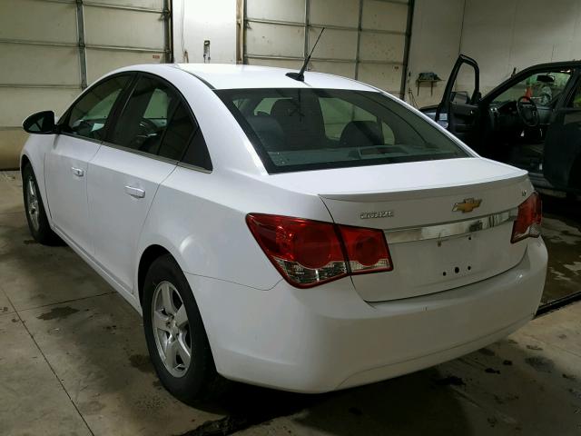 1G1PC5SB7D7171092 - 2013 CHEVROLET CRUZE LT WHITE photo 3