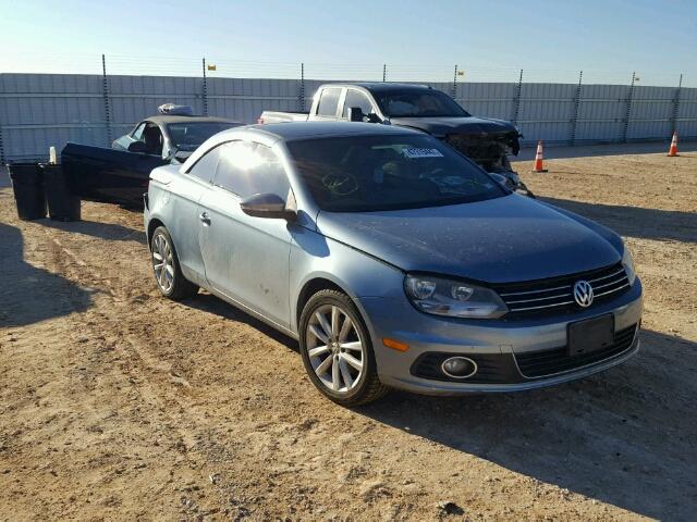 WVWBW7AH5CV003066 - 2012 VOLKSWAGEN EOS KOMFOR BLUE photo 1