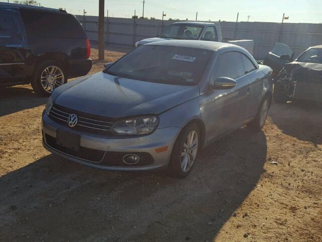 WVWBW7AH5CV003066 - 2012 VOLKSWAGEN EOS KOMFOR 蓝色 照片 2