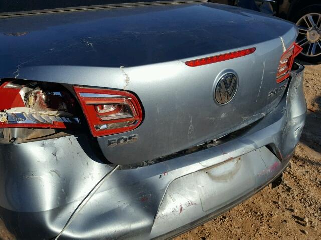 WVWBW7AH5CV003066 - 2012 VOLKSWAGEN EOS KOMFOR 蓝色 照片 9