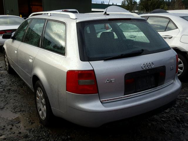 WAULH54B0YN089871 - 2000 AUDI A6 2.8 AVA SILVER photo 3