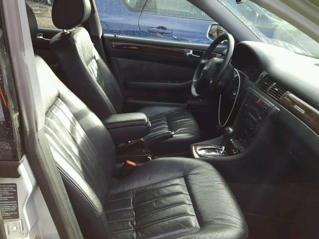 WAULH54B0YN089871 - 2000 AUDI A6 2.8 AVA SILVER photo 5
