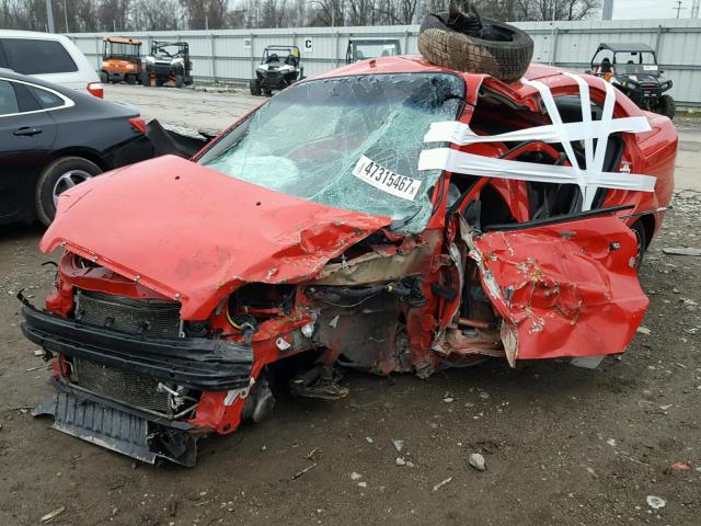 KL1TD56698B274198 - 2008 CHEVROLET AVEO BASE RED photo 2