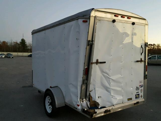 4YMCL12125V047859 - 2004 WELLS CARGO ENCLSDTRLR 白色 照片 3