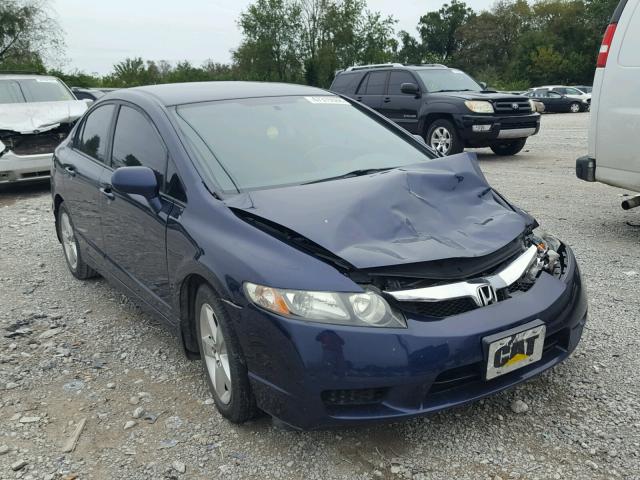 19XFA1F63BE006541 - 2011 HONDA CIVIC LX-S BLUE photo 1