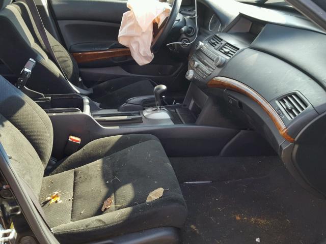 1HGCP2F71CA063083 - 2012 HONDA ACCORD EX BLACK photo 5