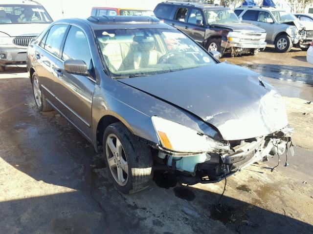 1HGCM65526A007920 - 2006 HONDA ACCORD EX CHARCOAL photo 1