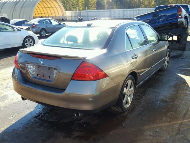 1HGCM65526A007920 - 2006 HONDA ACCORD EX CHARCOAL photo 4