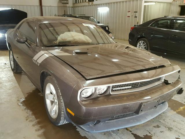 2C3CDYAG5EH110528 - 2014 DODGE CHALLENGER CHARCOAL photo 1