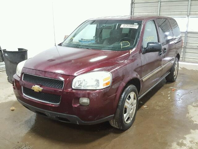 1GNDV23W18D122697 - 2008 CHEVROLET UPLANDER L 栗色 照片 2