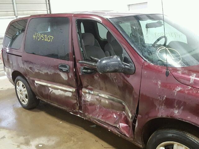 1GNDV23W18D122697 - 2008 CHEVROLET UPLANDER L 栗色 照片 9