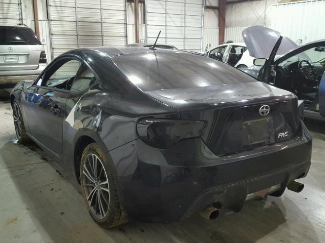 JF1ZNAA11D1731127 - 2013 SCION FRS BLACK photo 3