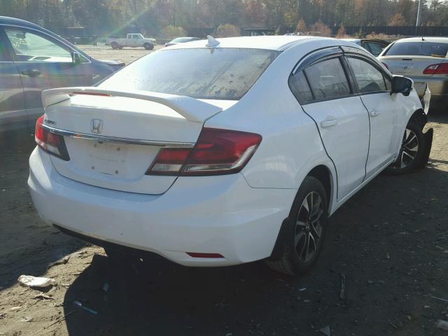 2HGFB2F82EH529709 - 2014 HONDA CIVIC EX WHITE photo 4