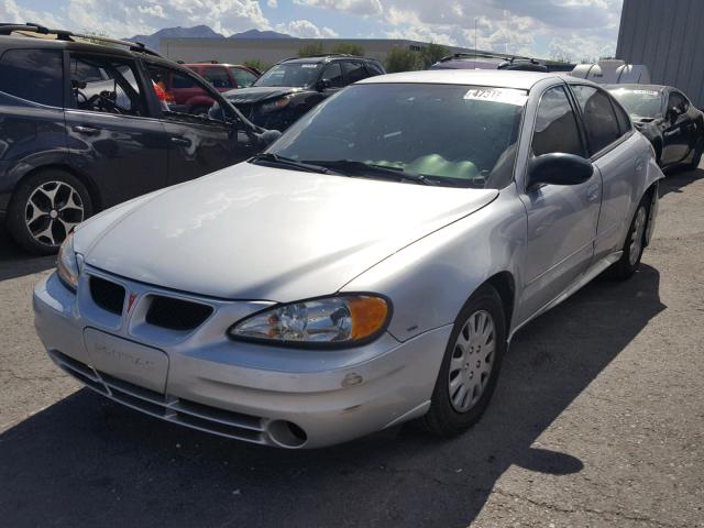 1G2NE52E65M204657 - 2005 PONTIAC GRAND AM S ვერცხლისფერი ფოტო 2