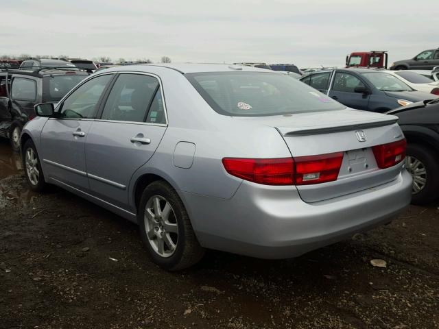 1HGCM66525A029090 - 2005 HONDA ACCORD EX SILVER photo 3