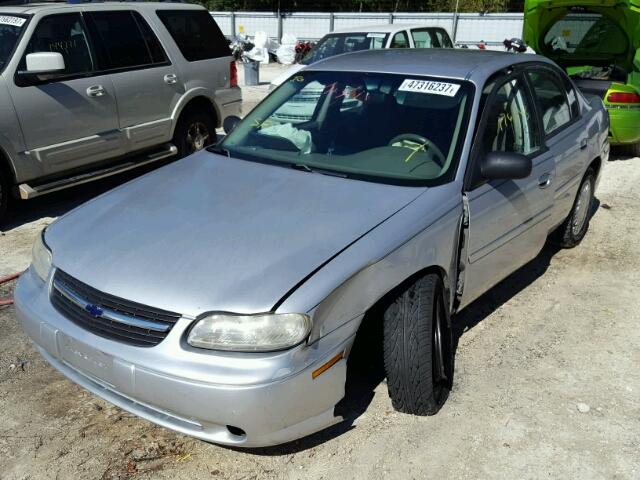 1G1ND52J43M699636 - 2003 CHEVROLET MALIBU SILVER photo 2