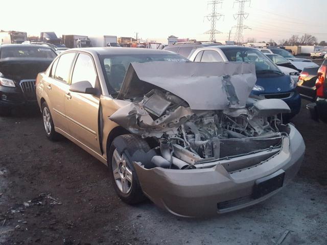 1G1ZT51FX6F228102 - 2006 CHEVROLET MALIBU LT TAN photo 1