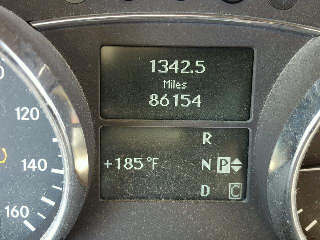 4JGCB22E88A076563 - 2008 MERCEDES-BENZ R 320 CDI WHITE photo 8