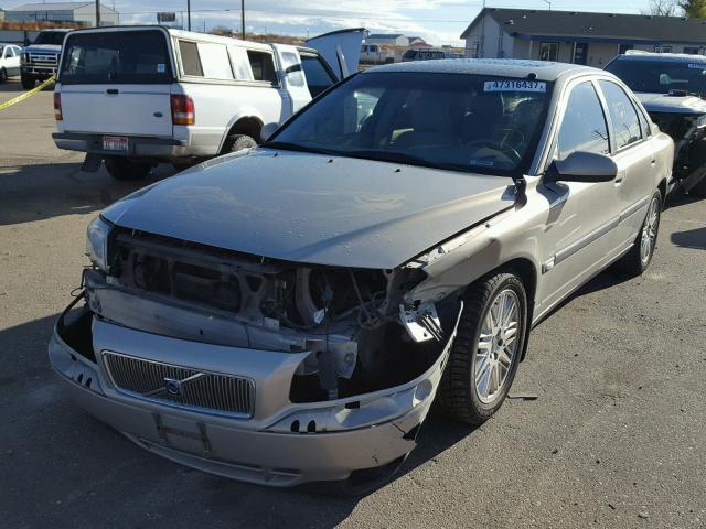 YV1TS91D221242079 - 2002 VOLVO S80 T6 TUR SILVER photo 2