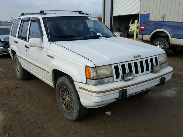 1J4GZ78Y7RC321319 - 1994 JEEP GRAND CHER WHITE photo 1