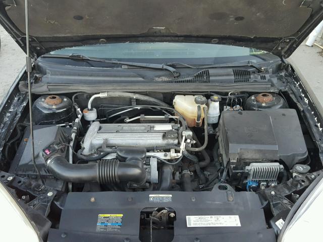 1G1ZT51F76F187962 - 2006 CHEVROLET MALIBU LT BLACK photo 7