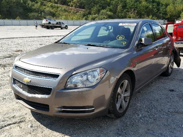 1G1ZC5EU5CF280726 - 2012 CHEVROLET MALIBU 1LT BROWN photo 2