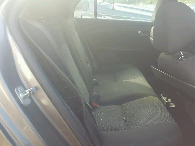 1G1ZC5EU5CF280726 - 2012 CHEVROLET MALIBU 1LT BROWN photo 6