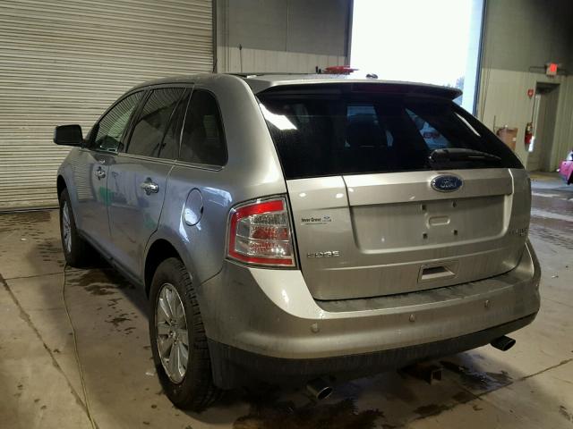 2FMDK49C88BA61182 - 2008 FORD EDGE LIMIT GRAY photo 3