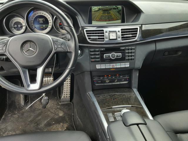 WDDHF5KB7EB023418 - 2014 MERCEDES-BENZ E 350 WHITE photo 9