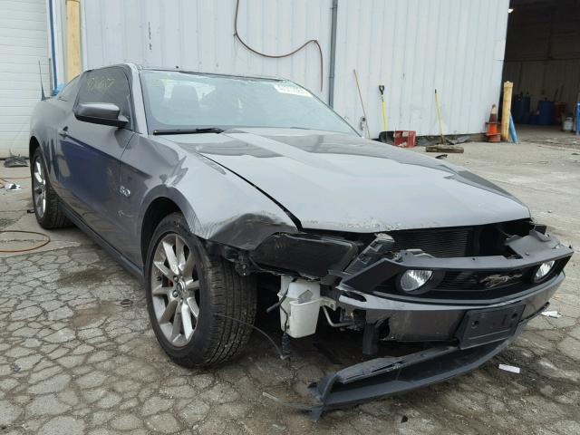 1ZVBP8CF3B5135947 - 2011 FORD MUSTANG GT GRAY photo 1