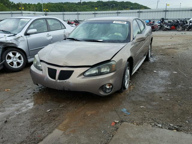 2G2WP552561160051 - 2006 PONTIAC GRAND PRIX Қоңыр фото 2