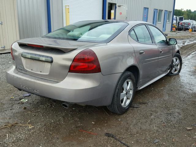 2G2WP552561160051 - 2006 PONTIAC GRAND PRIX Қоңыр фото 4