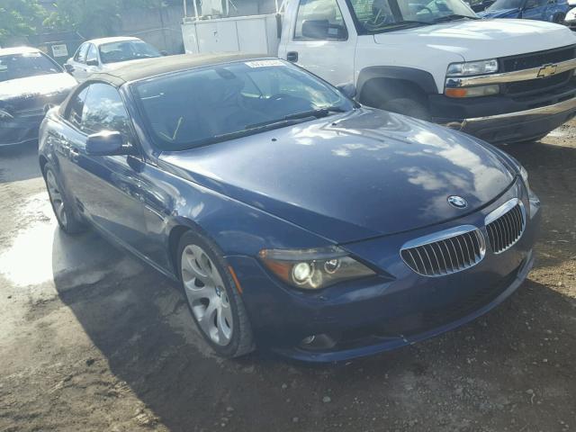WBAEK73445B326870 - 2005 BMW 645 CI AUT BLUE photo 1