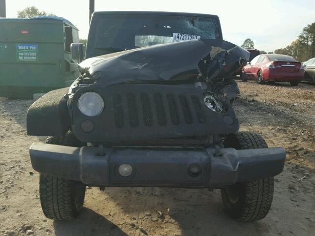 1J4FA54127L179426 - 2007 JEEP WRANGLER S 黑色 照片 10