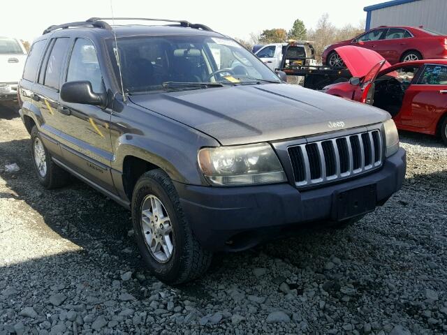 1J4GW48S24C217431 - 2004 JEEP GRAND CHER GRAY photo 1