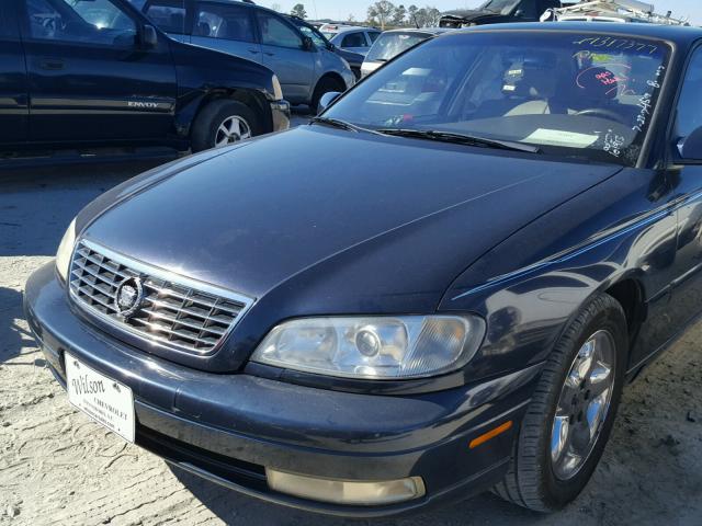 W06VR54R21R001277 - 2001 CADILLAC CATERA BAS BLUE photo 9