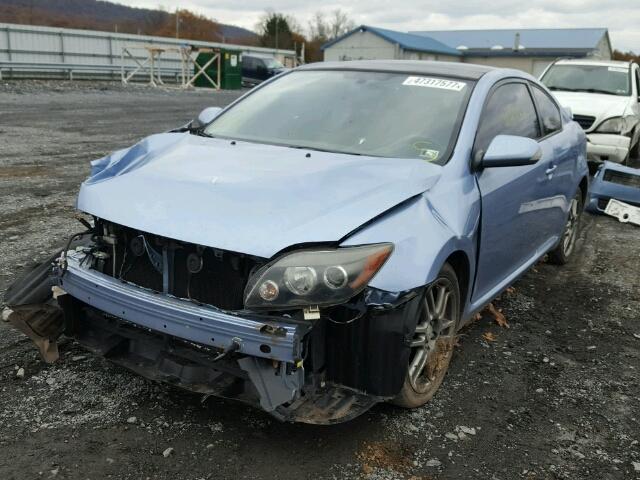 JTKDE3B77A0319890 - 2010 TOYOTA SCION TC BLUE photo 2