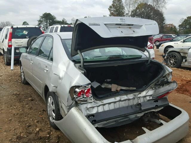 4T1BE32K86U132849 - 2006 TOYOTA CAMRY LE SILVER photo 3