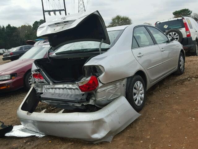 4T1BE32K86U132849 - 2006 TOYOTA CAMRY LE SILVER photo 4