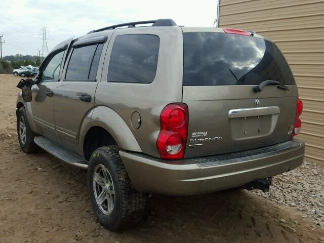 1D4HB58D25F597242 - 2005 DODGE DURANGO LI TAN photo 3